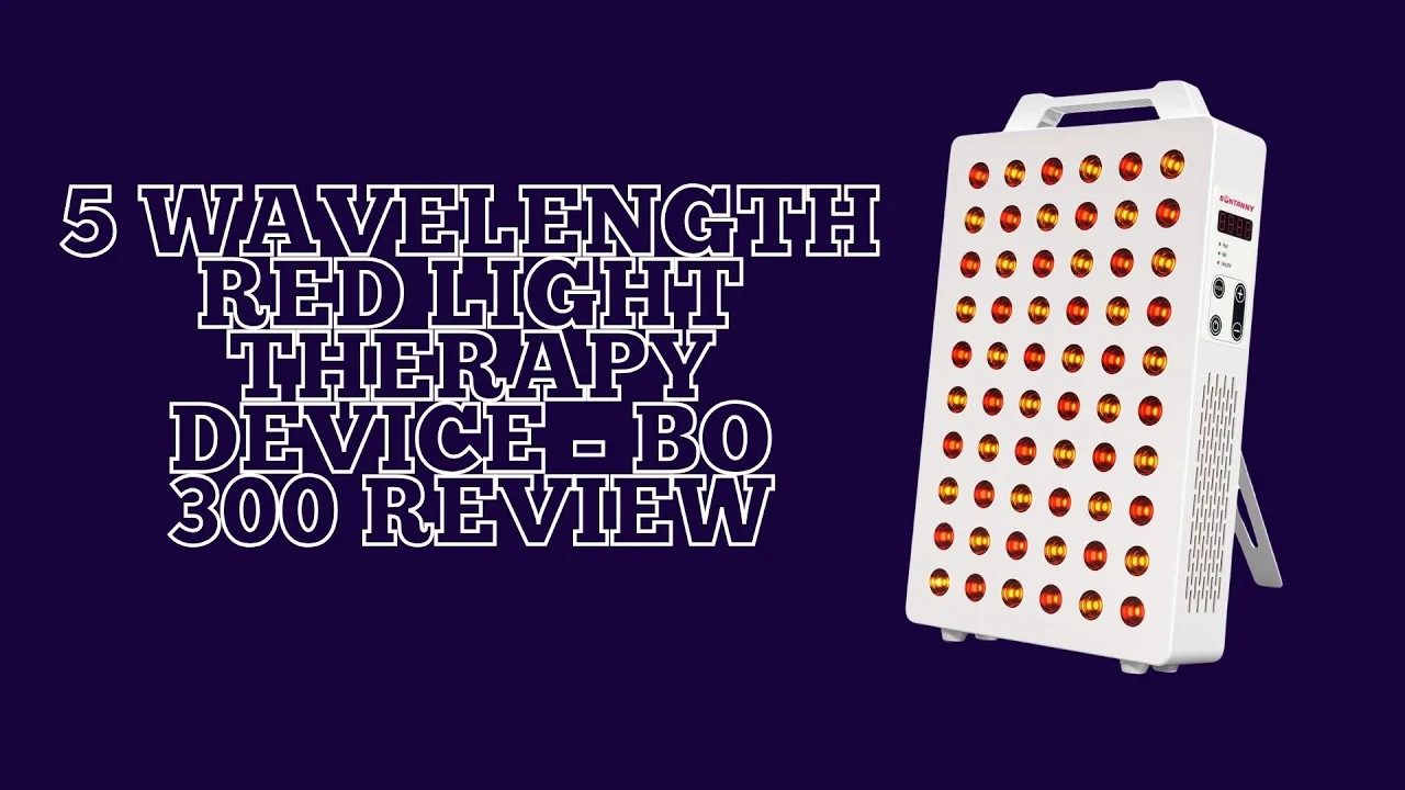5 Wavelength Red Light Therapy Device - BO-300 Review