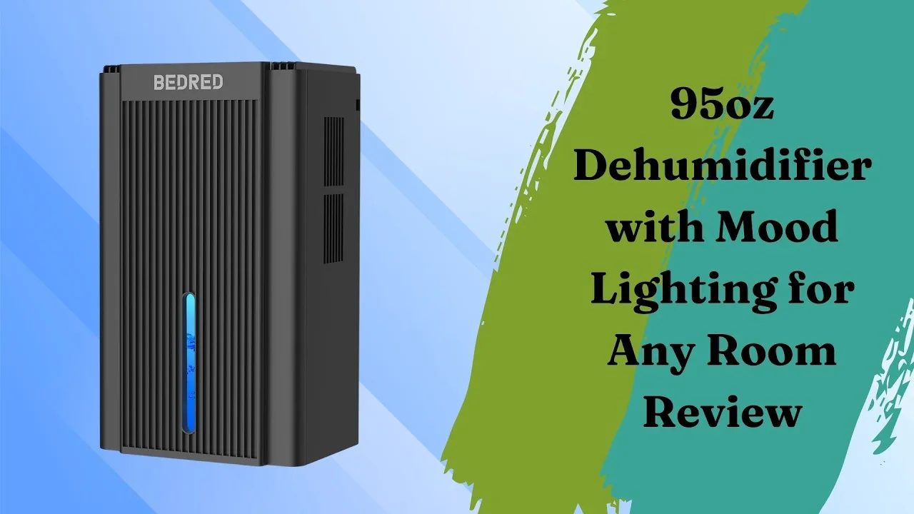 95oz Dehumidifier with Mood Lighting for Any Room - Review