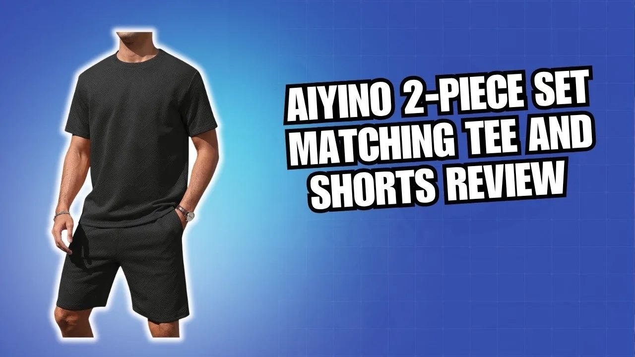 Aiyino 2-Piece Set - MATCHING Tee and Shorts Review