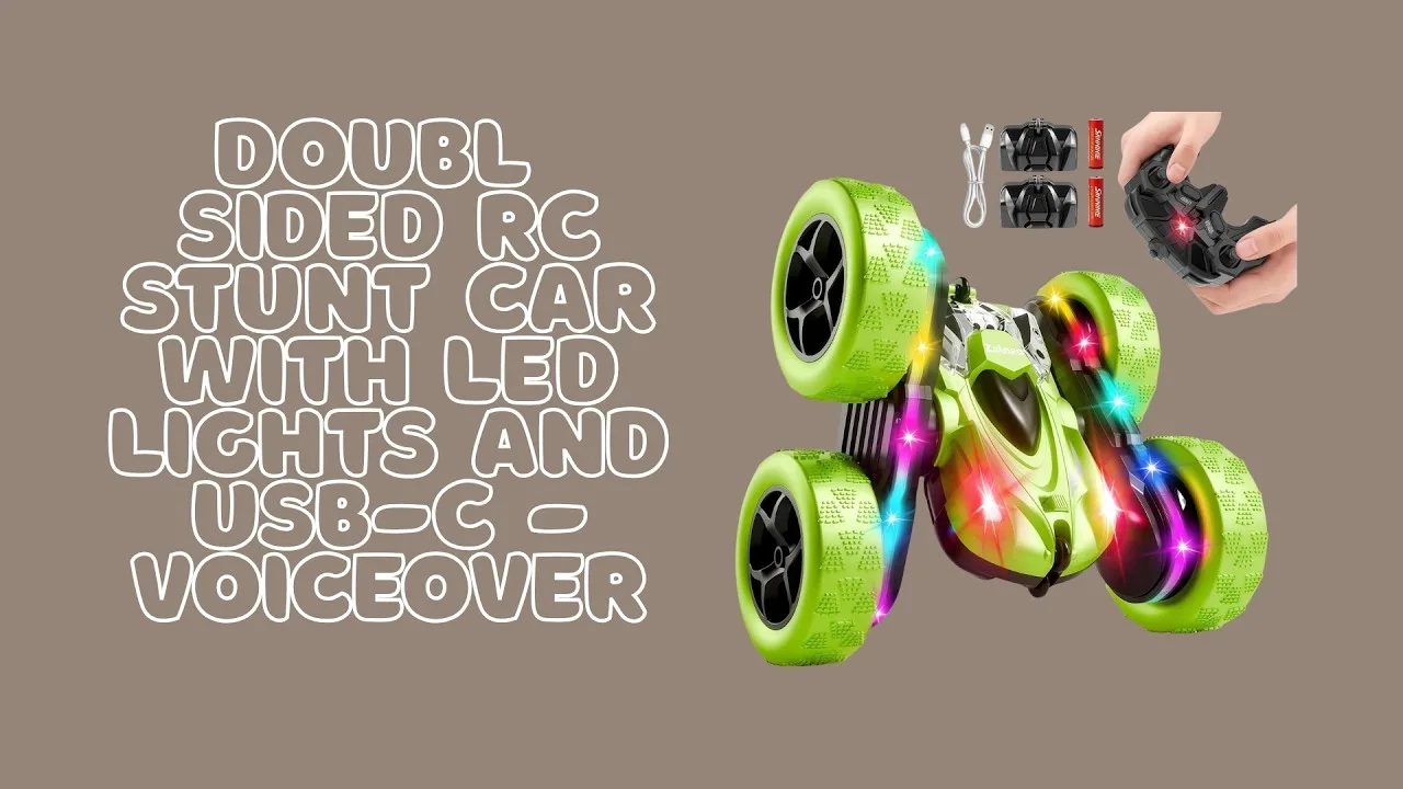 Double-Sided RC Stunt Car Kids Will LOVE - 4WD Review