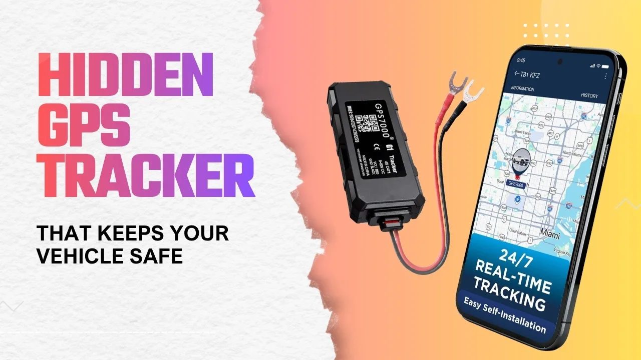Hidden GPS Tracker That Keeps Your Vehicle SAFE