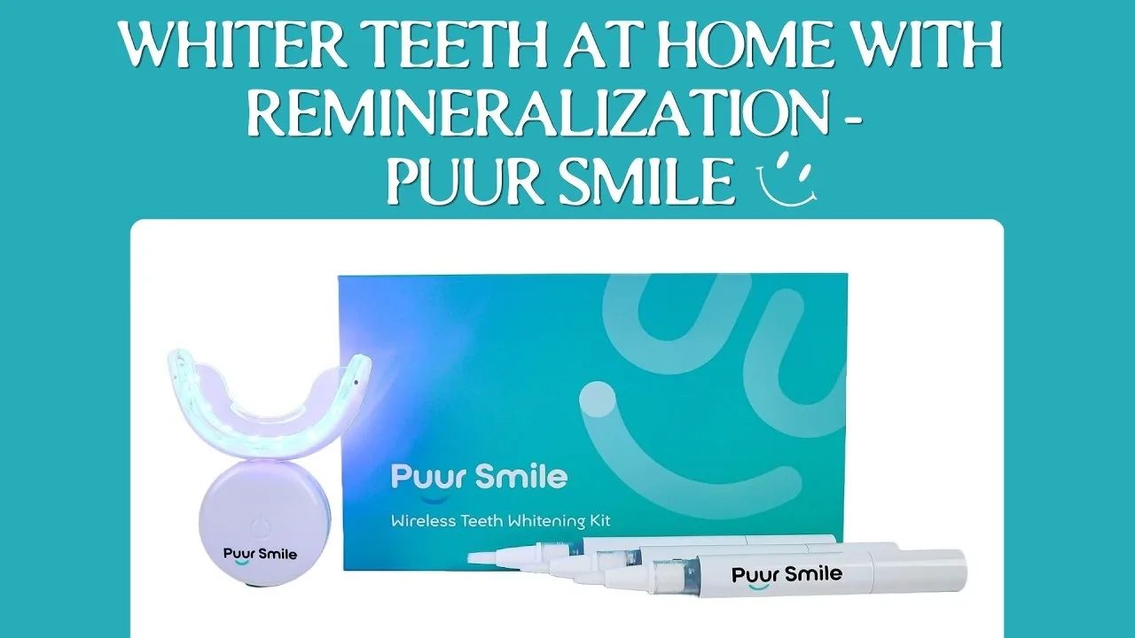 LED Teeth Whitening Kit for Sensitive Teeth - Puur Smile