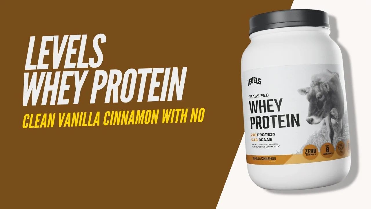 Levels Whey Protein - CLEAN Vanilla Cinnamon With No
