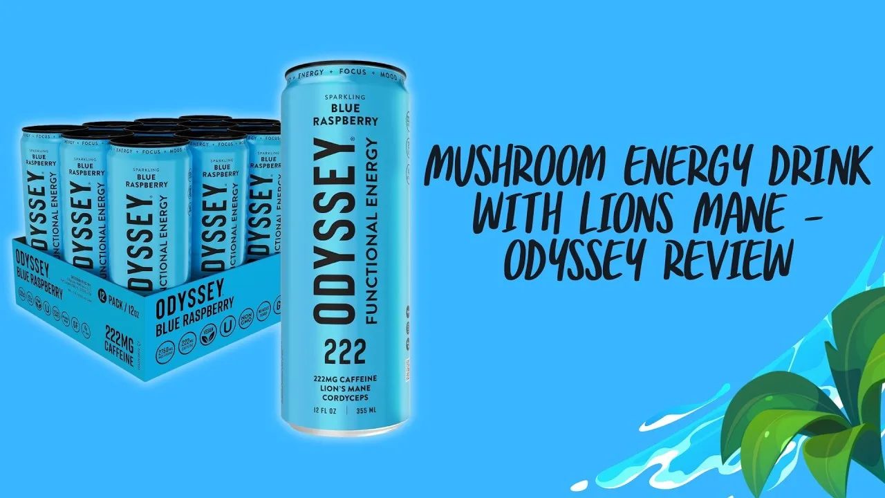 Mushroom Energy Drink with Lions Mane - Odyssey Review