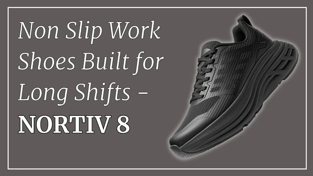 Non Slip Work Shoes Built for Long Shifts - NORTIV 8