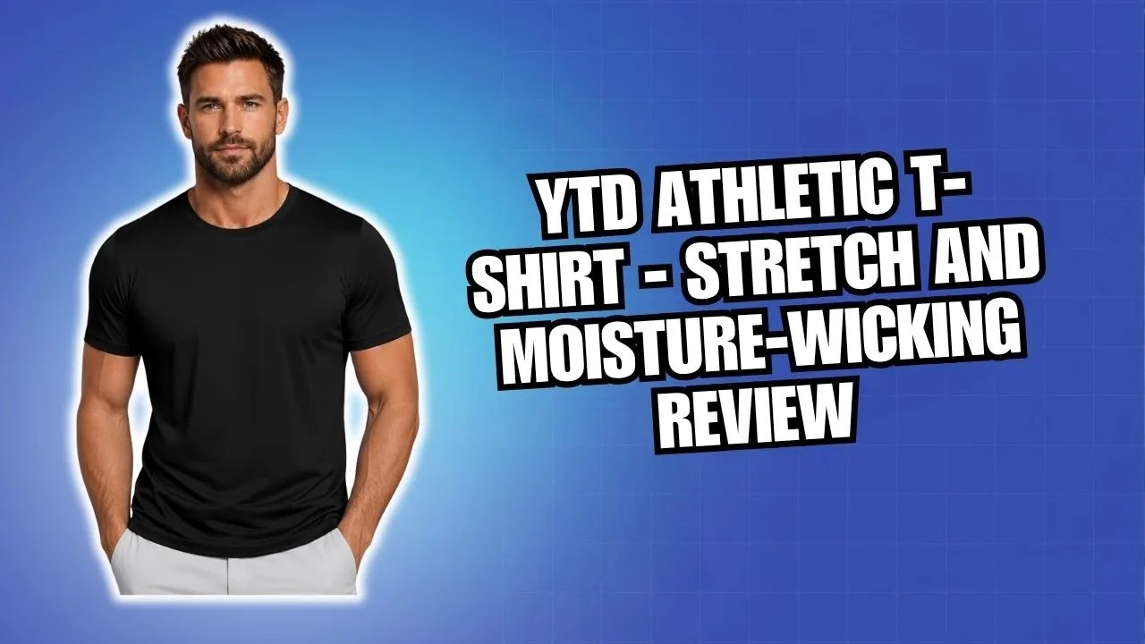 YTD Athletic T-Shirt - STRETCH and Moisture-Wicking Review